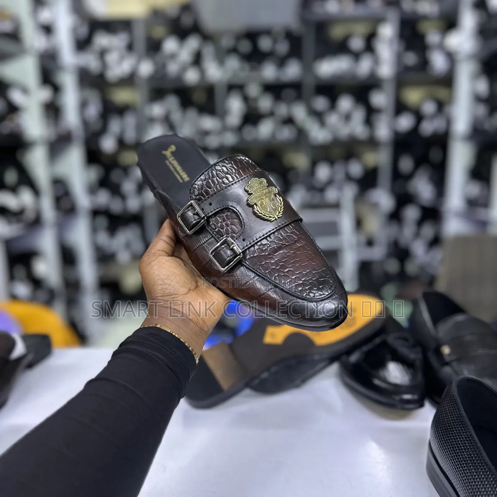 John Foster Flat Sole Mules