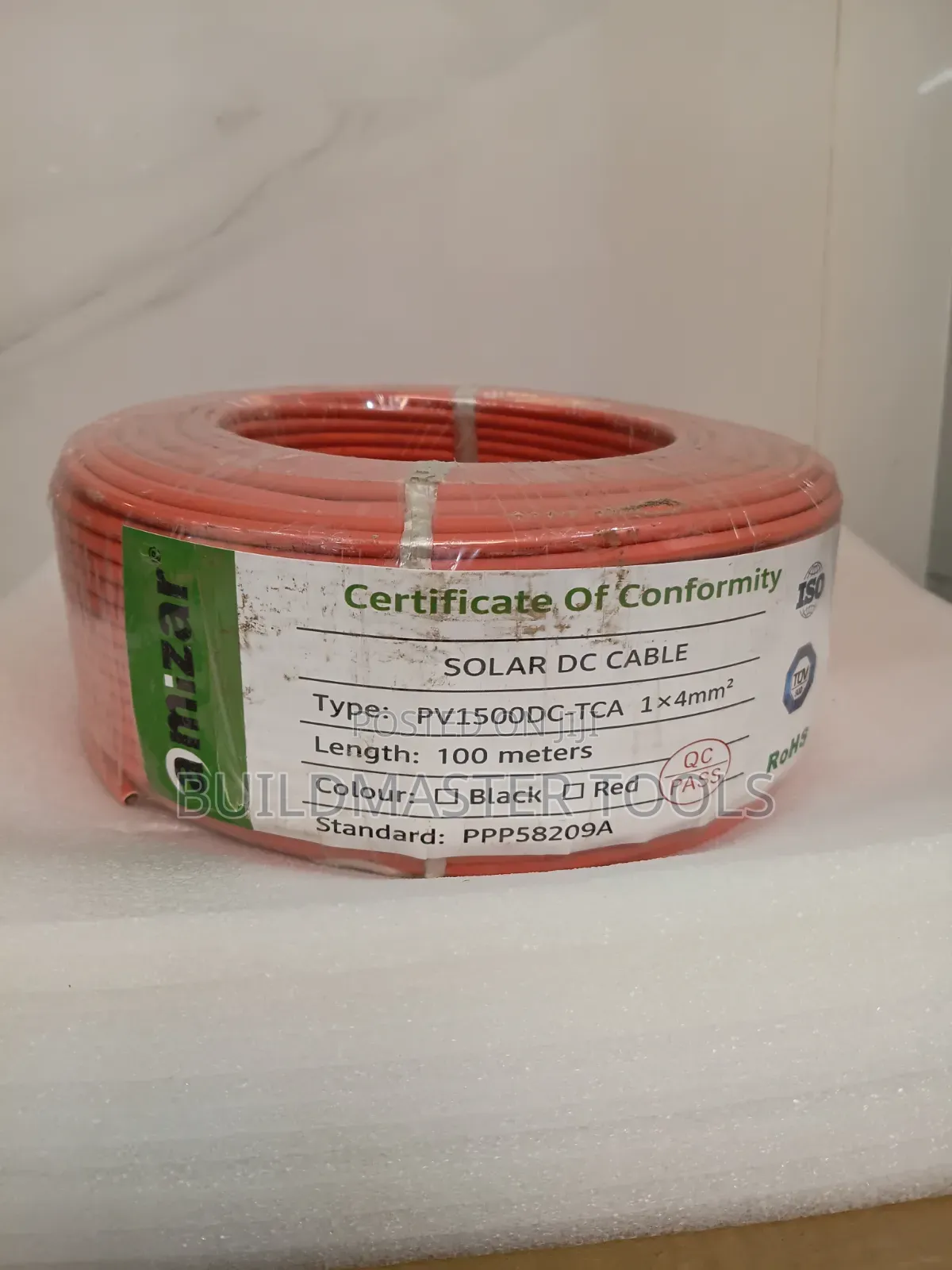 4 Mm Amizar Solar DC Cable