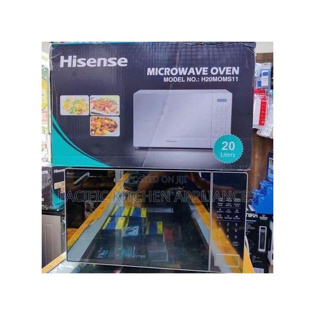 Hisense 20L Digital Microwave Oven Silver - thumbnail 2