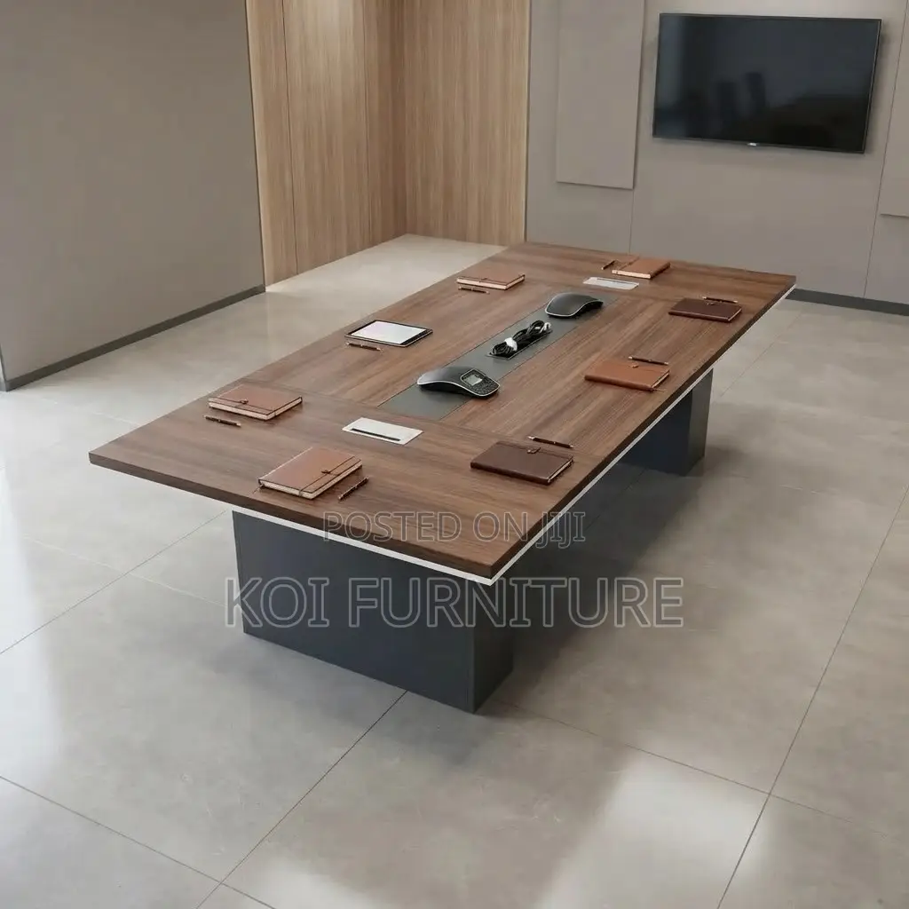 Boardroom Table; 8 Seaters Corporate Modern Conference Table