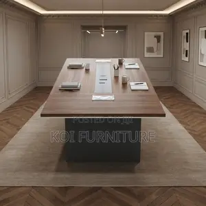 Boardroom Table; 8 Seaters Corporate Modern Conference Table