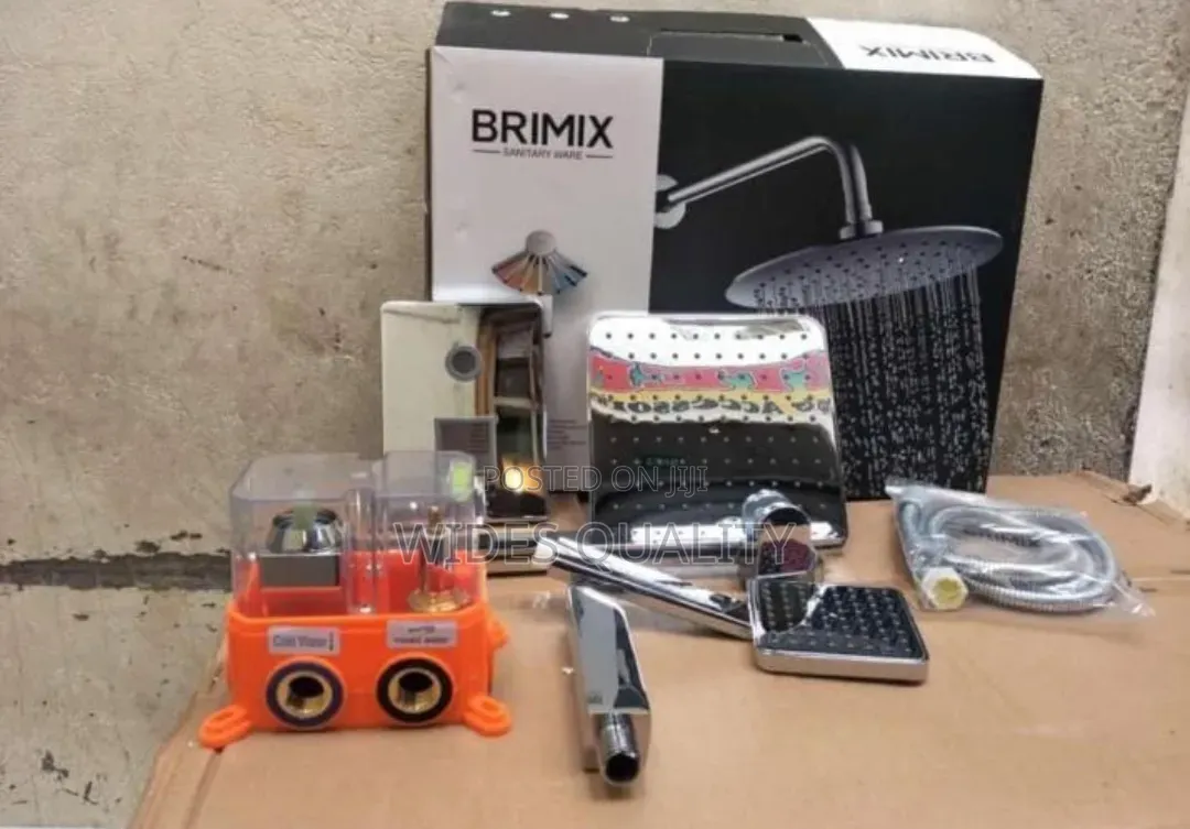 Brimix 5-Way Concealed Shower Mixer Set