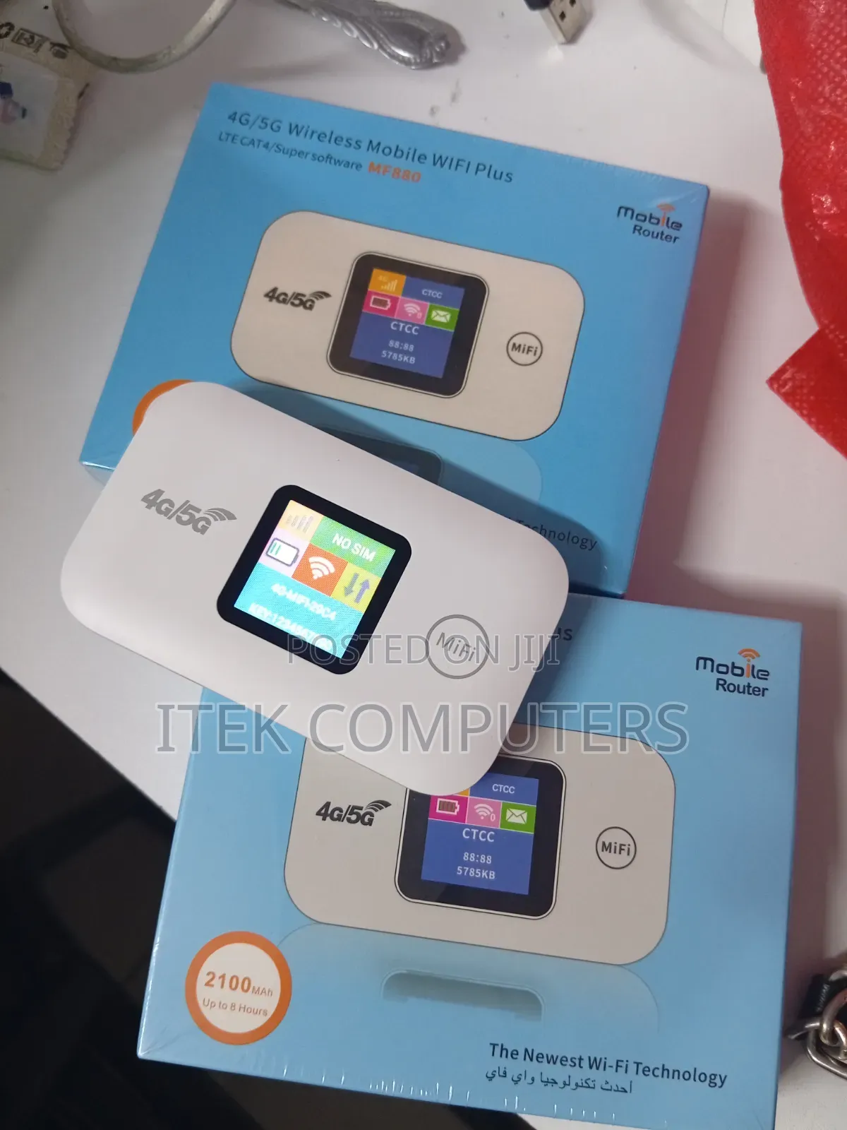 Portable 4g/5g MiFi for Productive Remote Work Anywhere