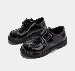 Boys School Shoes Wetlook. Sizes 27-38. We Deliver Countrywide.
