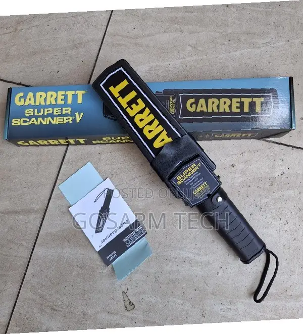 Garrett Super Scanner Portable Metal Detector