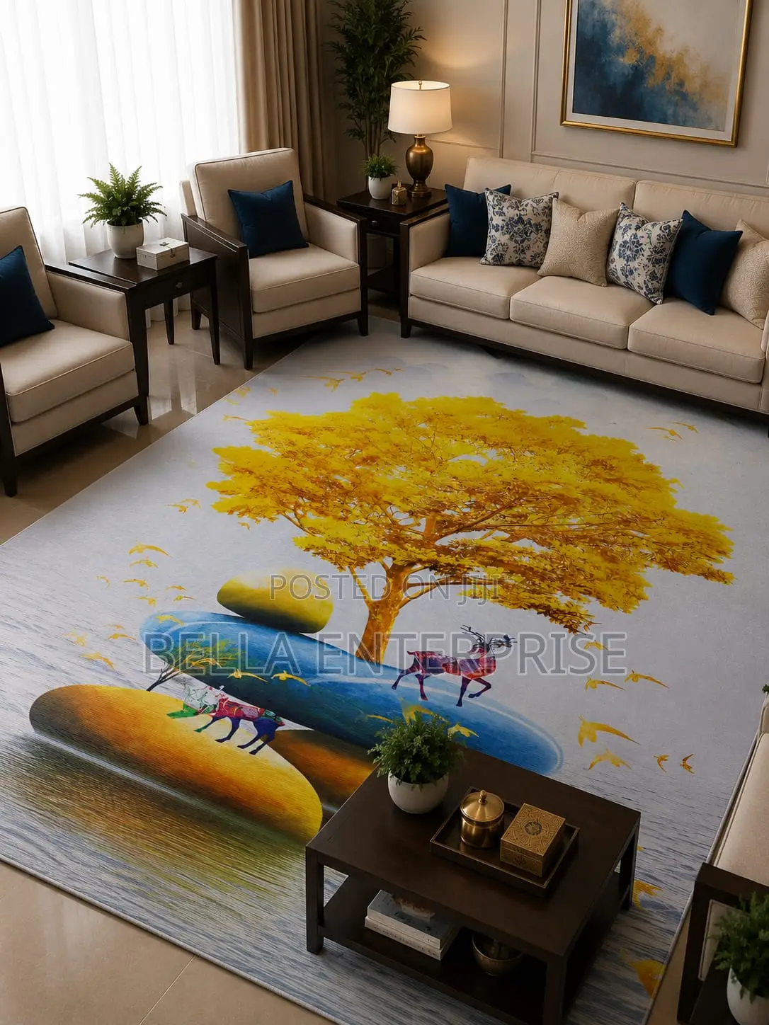 3D Carpets Made From High-Quality Materials That Offer a Plush