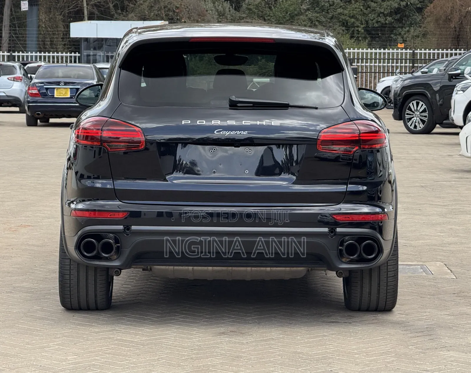 Porsche Cayenne 2018 Black