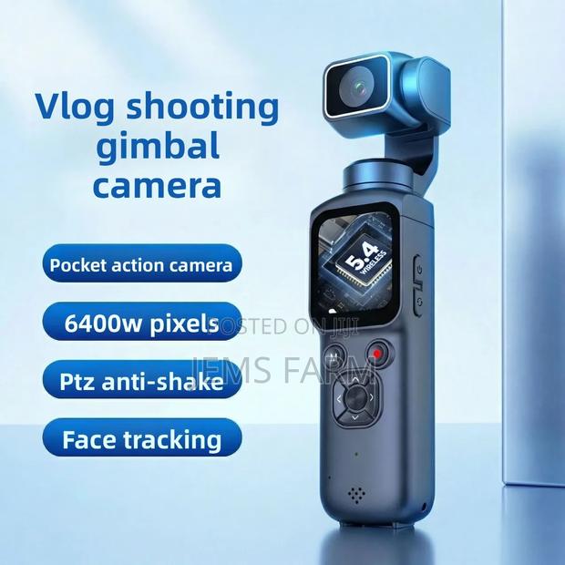 3300 Rotation 4K Ultra HD Smart Pocket Camera - thumbnail 2