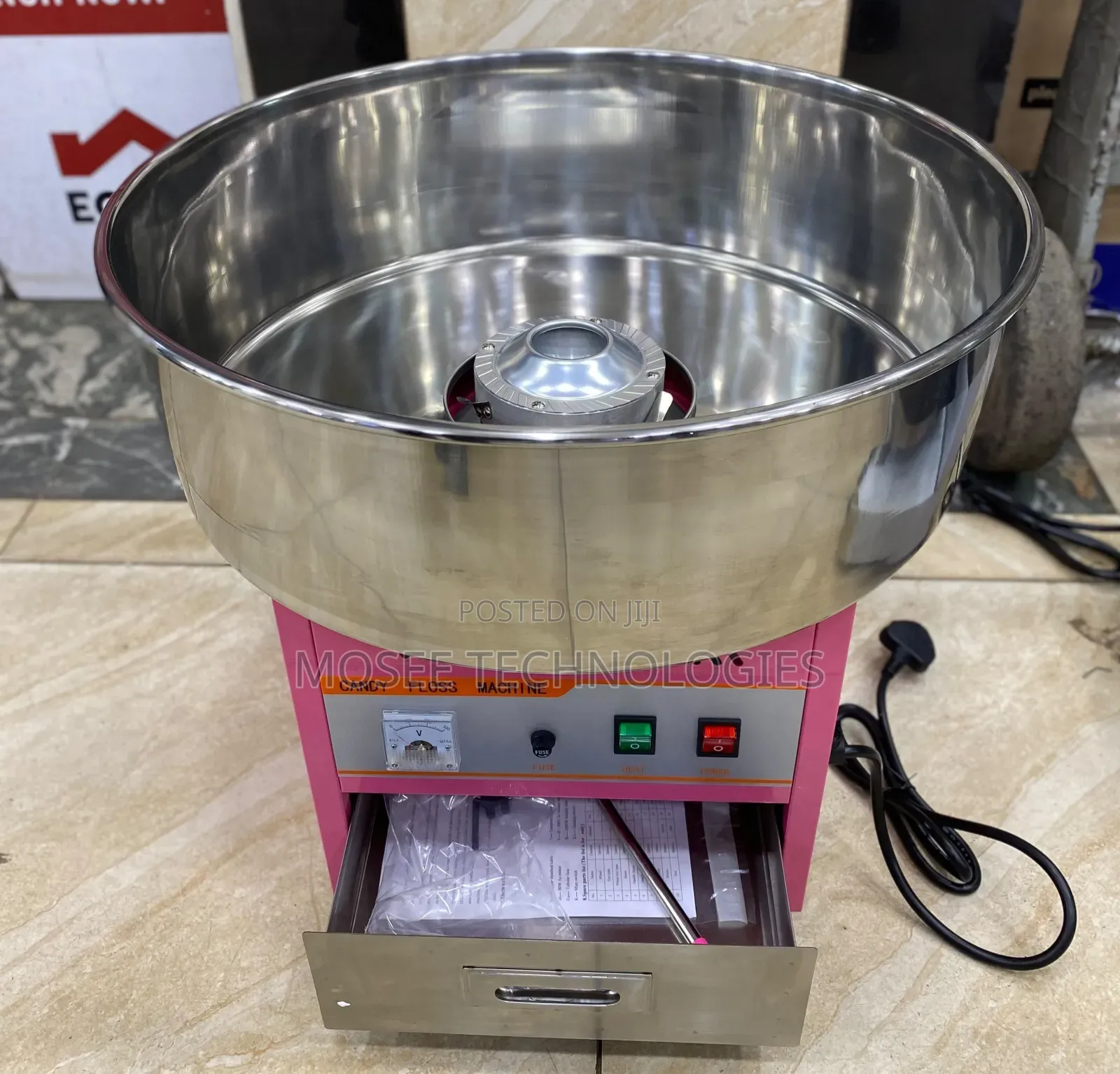 Euromax Candy Floss Machine EC-01
