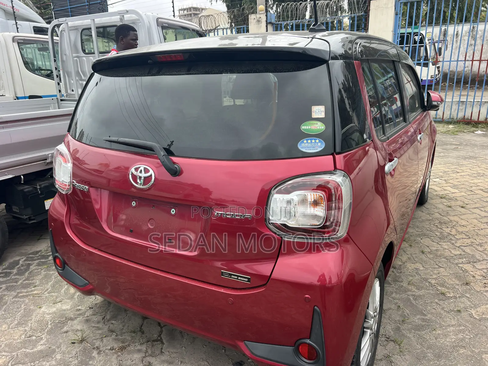 Toyota Passo 2020 Maroon