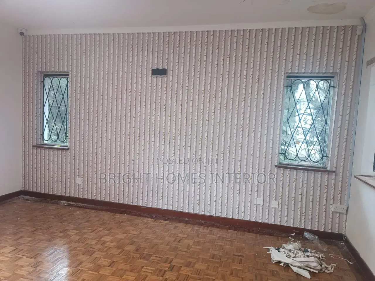 Flutted With Some Marble Pattern Wallpaper