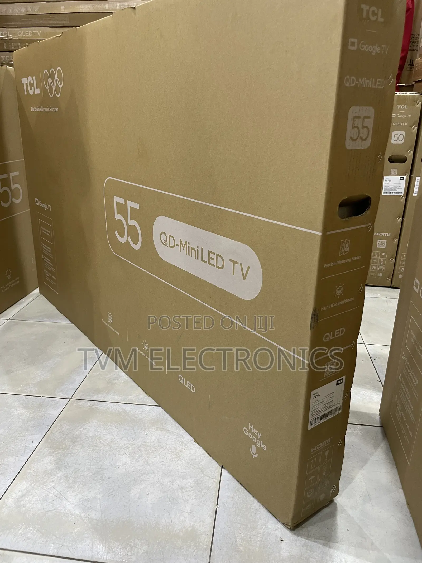 TCL 55′′ 55c6k Premium Qd-Miniled Google TV