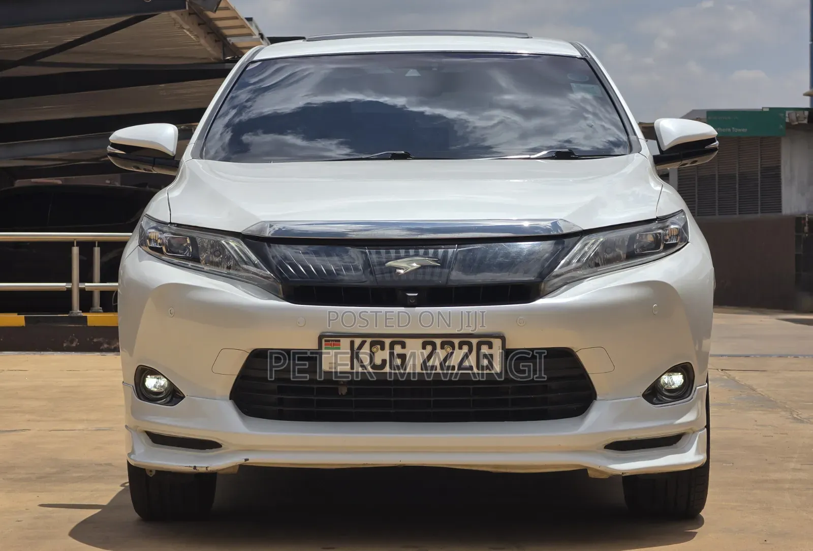Toyota Harrier 2014 White