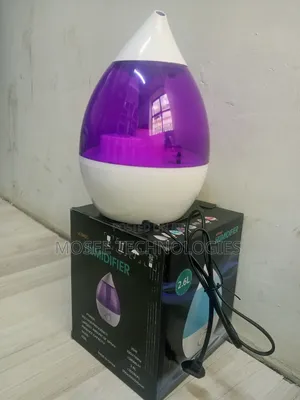2.6L Ultrasonic Humidifier – Purple & White