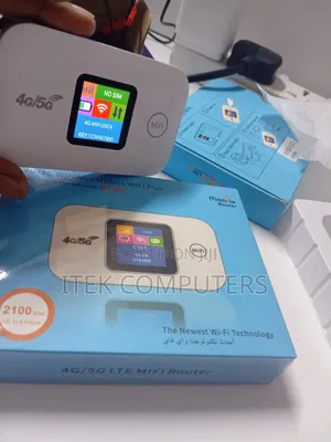 Compact 4g/5g MiFi Hotspot for Travel and Mobile Internet Access