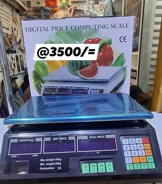 ACS 40kg Armless Digital Computing Scale - main view