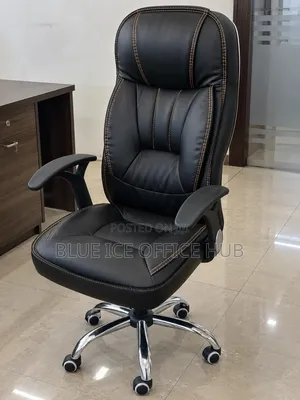 Executive Leather Office Chair – High Back Boss Chair in Kenya