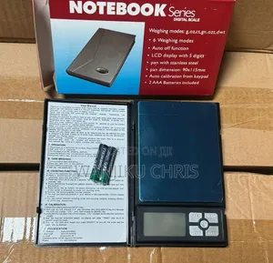 Notebook Series Jewelry Digital Scale
