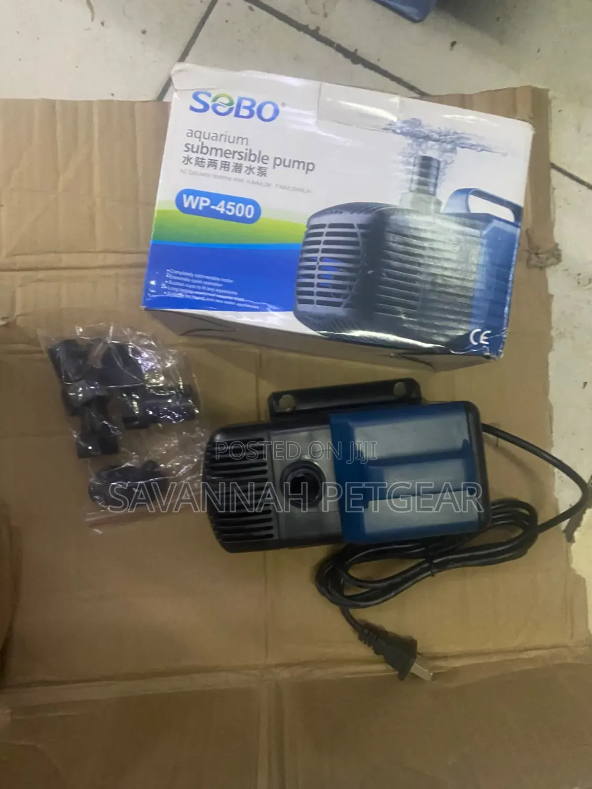 Original SOBO WP-4500 Aquarium Submersible Pump