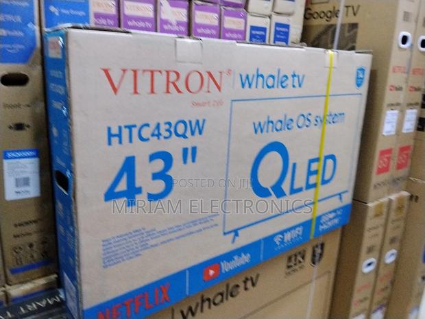 Vitron 43 Inch QLED Smart Android TV 4300QFS - main view
