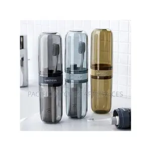 Portable Toothbrush and Toothpaste Travel Holder Case