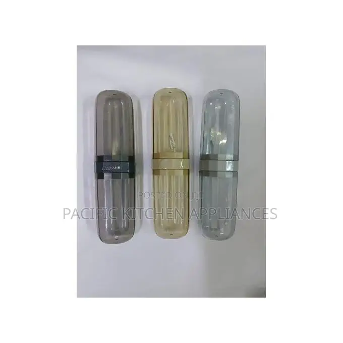 Portable Toothbrush and Toothpaste Travel Holder Case