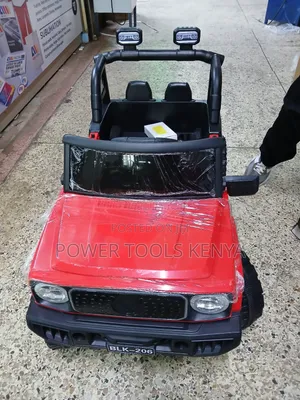 BLK-206 Kids Electric Ride-on Jeep 12V – Red