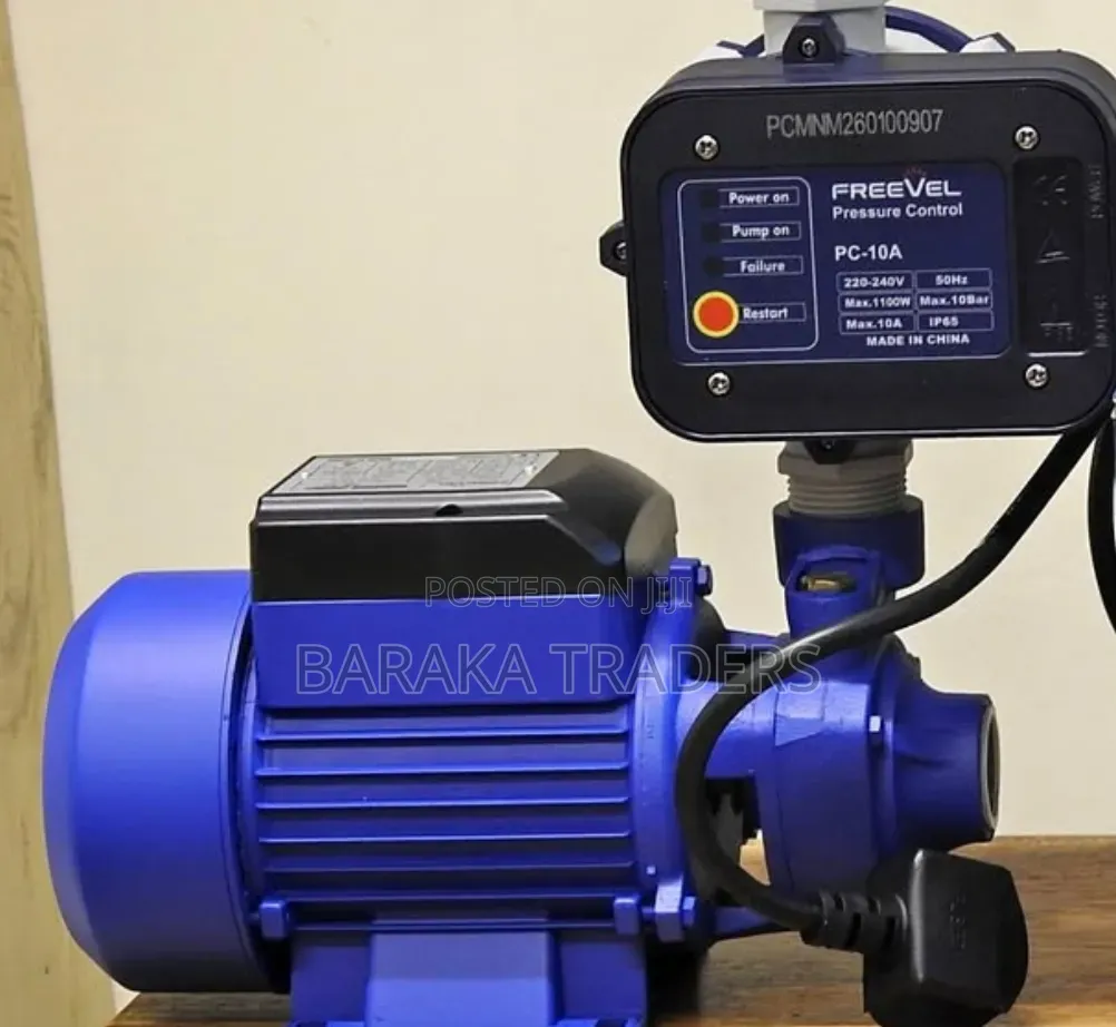0.5hp Water Booster Pump With Pressure Control Machine