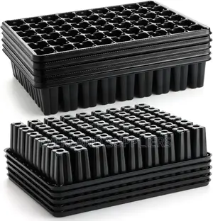 Neatly Divided Planting Trays