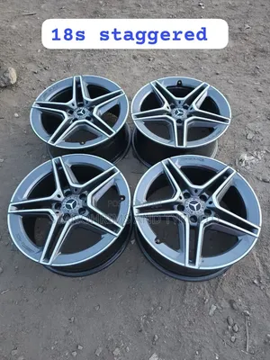 Size 18,original Mercedes AMG ,Staggered