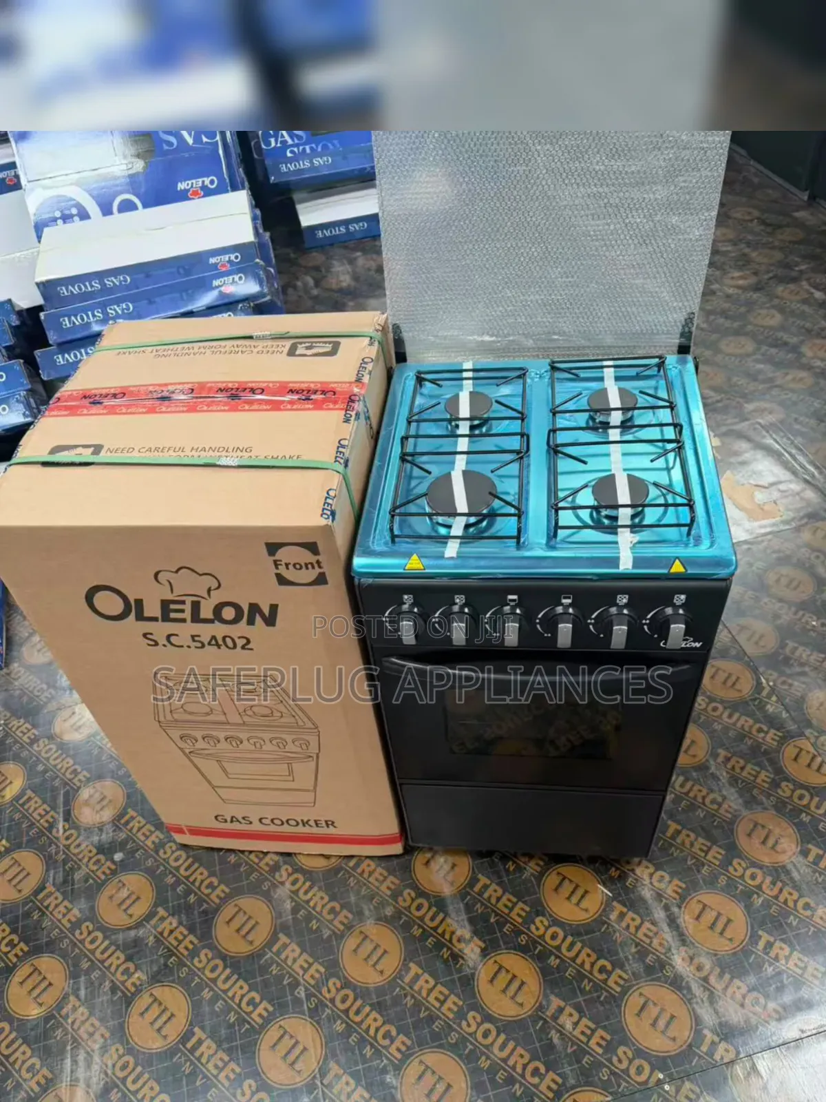 Olelon 50x55 Full Standing Cooker for Everyday Kitchen Use