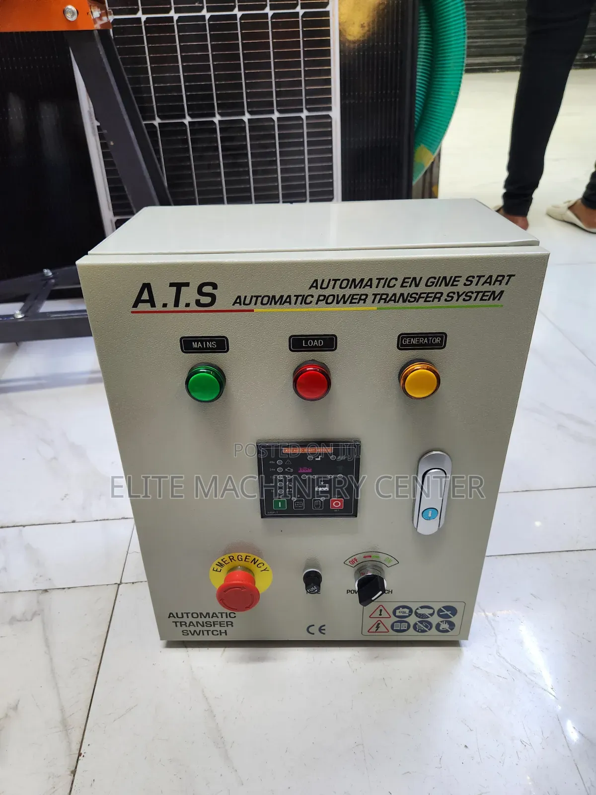 Automatic Transfer Switch (ATS) / Automatic Engine Start Panel
