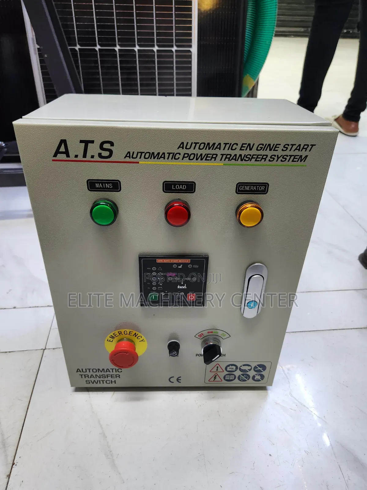 Automatic Transfer Switch (ATS) / Automatic Engine Start Panel
