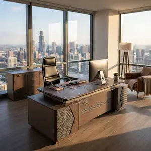 L-Shaped Desks| 2.4 Meters Executive Office Table