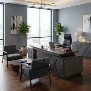 L-Shaped Desks| 2.4 Meters Executive Office Table