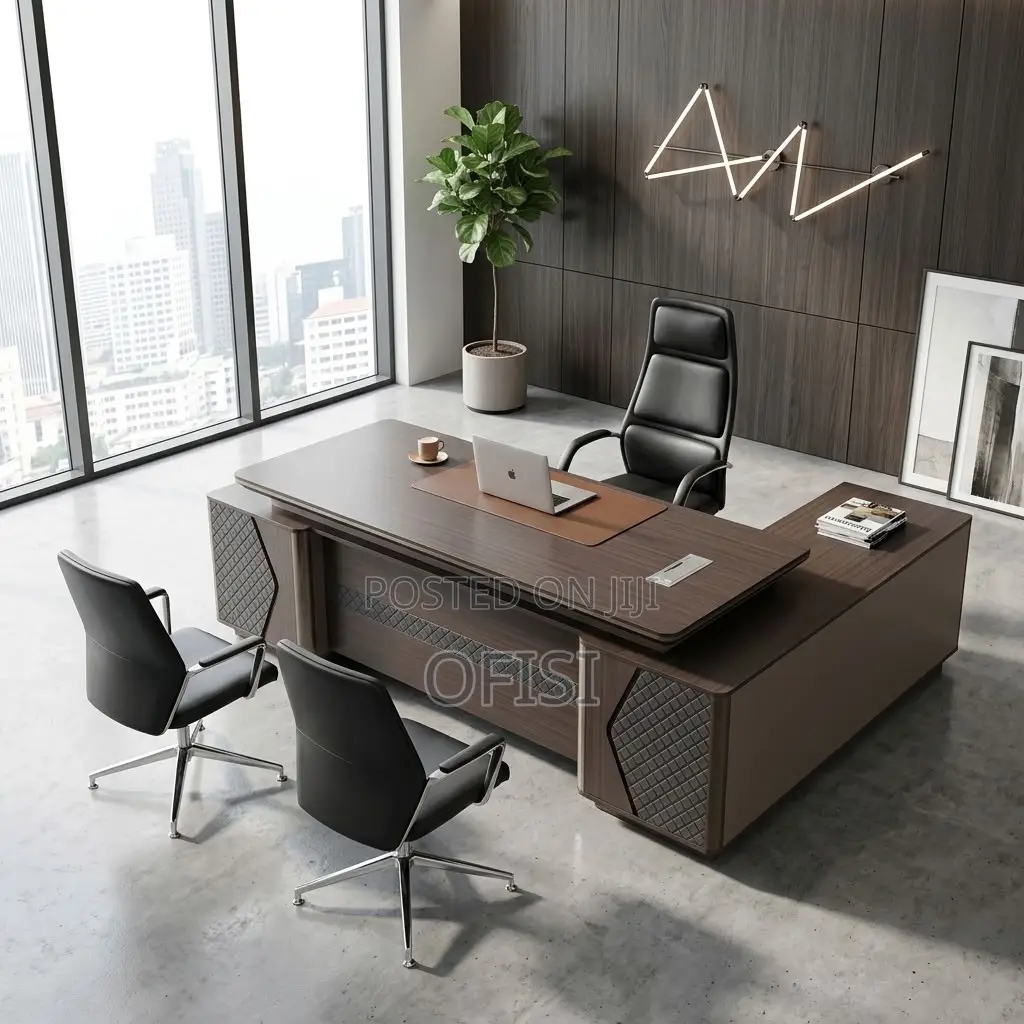 L-Shaped Desks| 2.4 Meters Executive Office Table