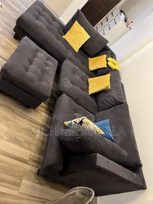 5 Seater L Seat + Ottoman