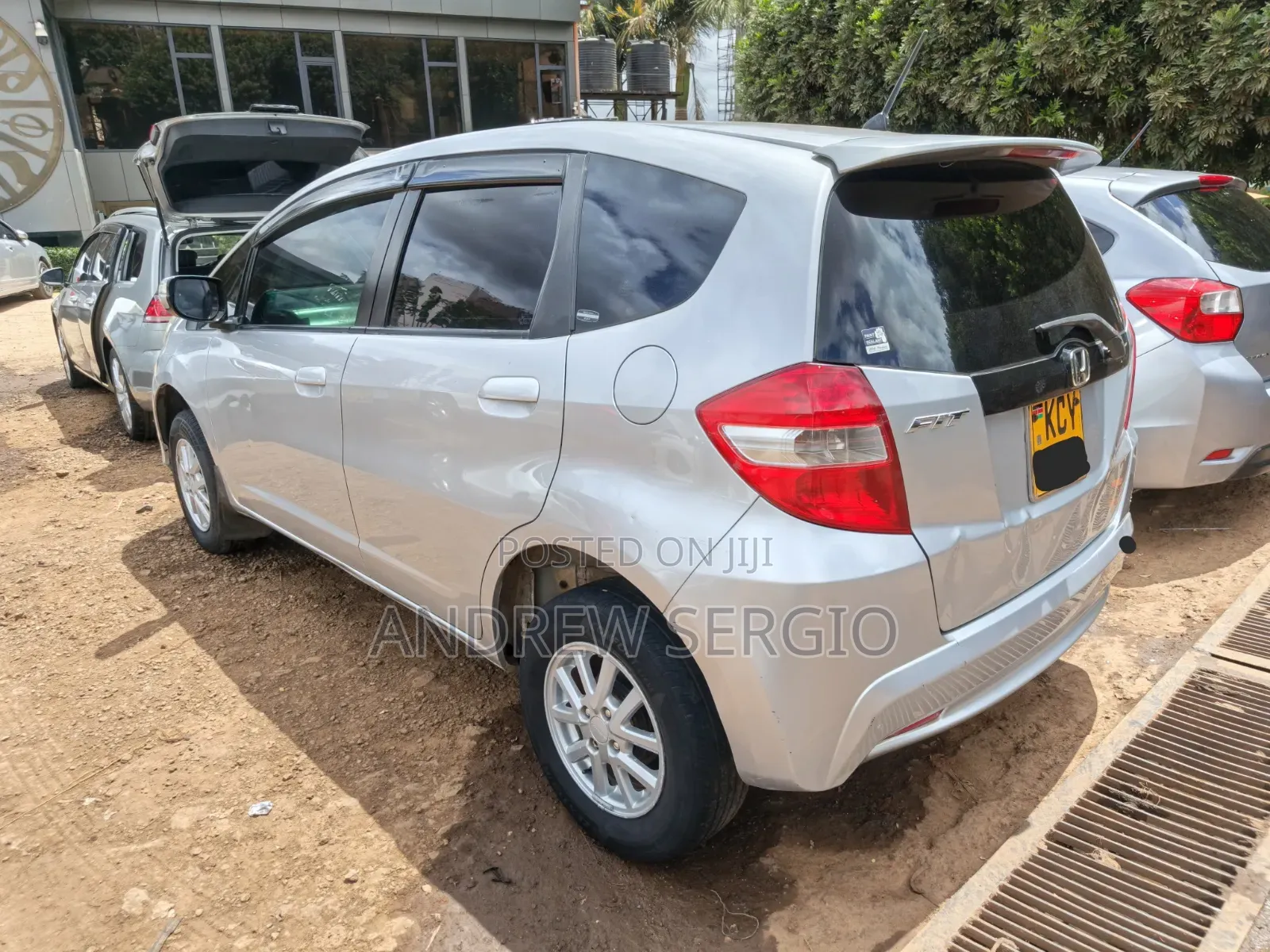Honda Fit Automatic 2012 Silver