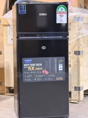 Ecomax 108L Double Door Fridge