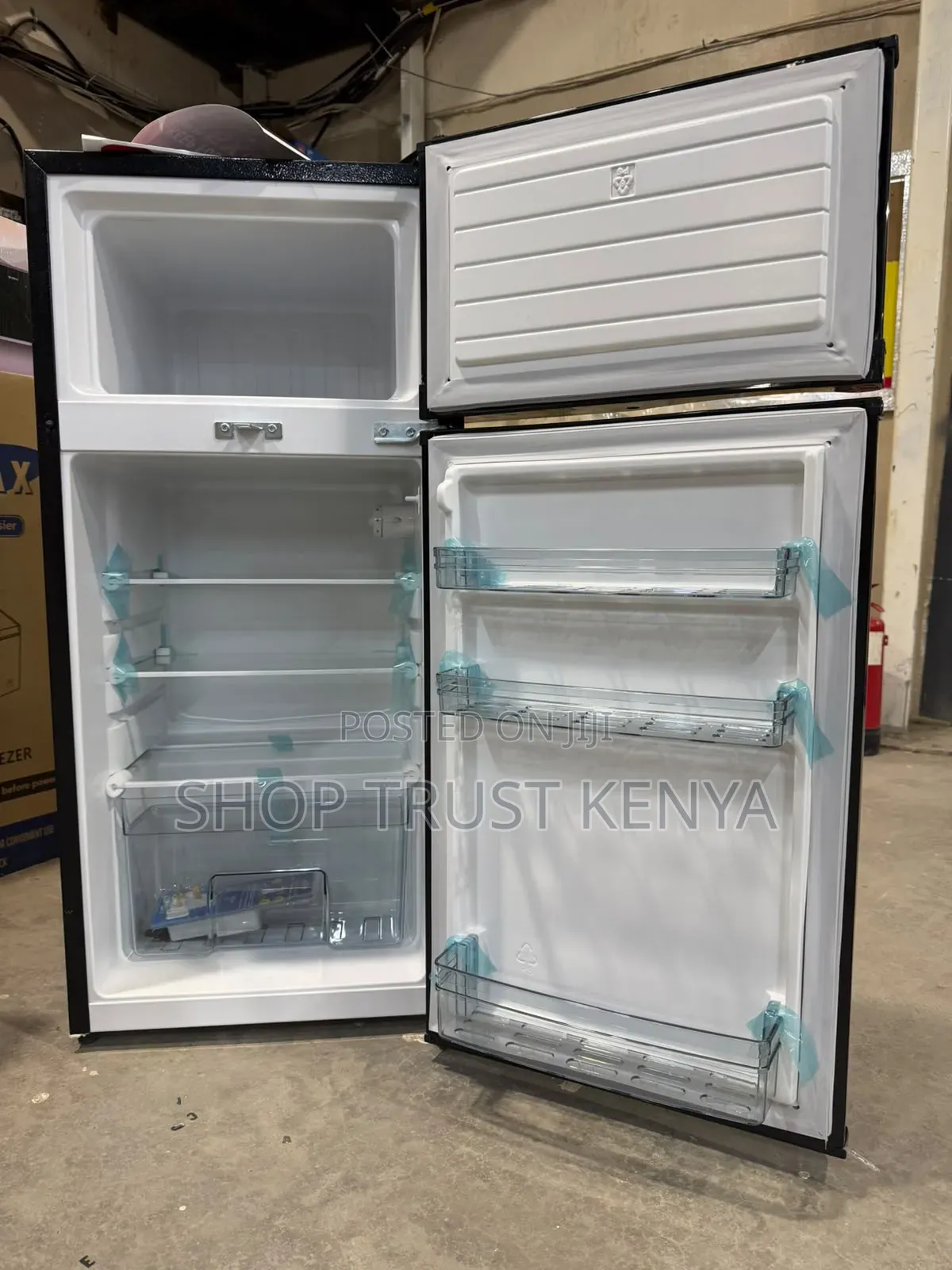 Ecomax 108L Double Door Fridge