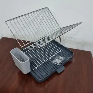 *A-565 2 Tier Self Draining Dish Drainer Rack