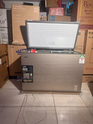 Ecomax 330L Chest Freezer With Cool Pads and Sliding Glassess
