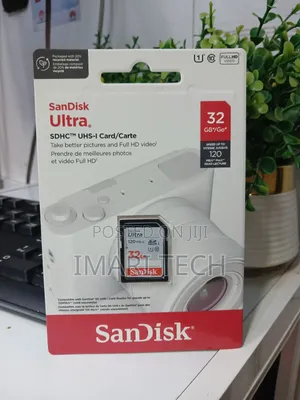 Sandisk Ultra 32gb 120mb/S(for Cameras)