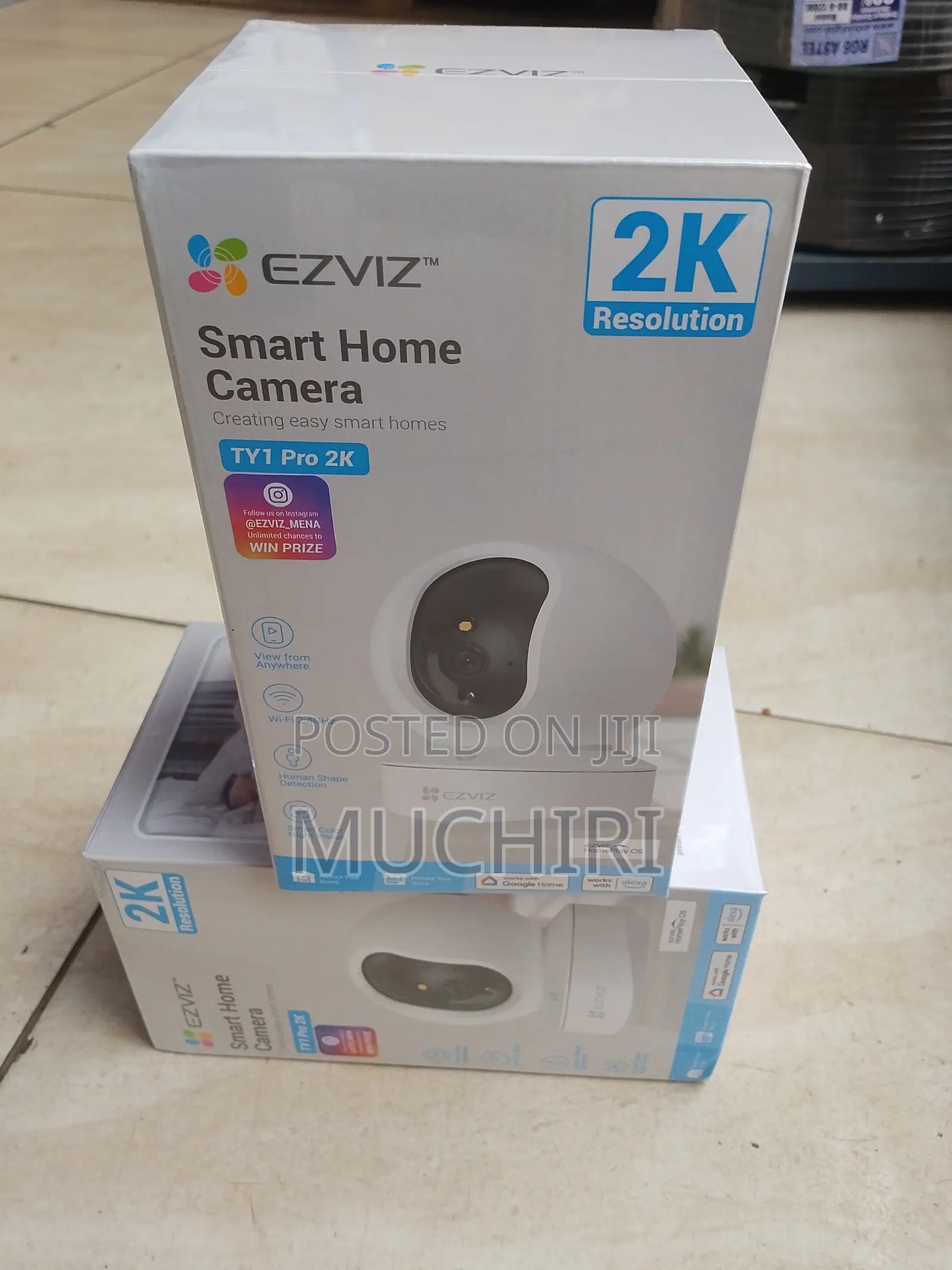 EZVIZ Ty1 Pro2k+Type-C Pan Tilt Smart Home Camera