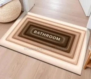 Thick Rubber Base Antislip Bathroom Mat Size 38x58cm