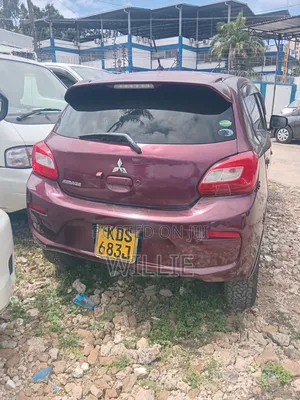 Mitsubishi Mirage 2017 Maroon
