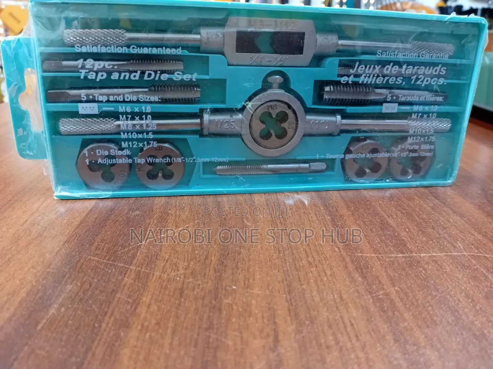 12pcs Tap &Die Set