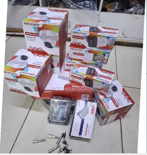 8KIT Hikvision 2MP Two-Way Audio Full Color Bullet/Domes HD Camera