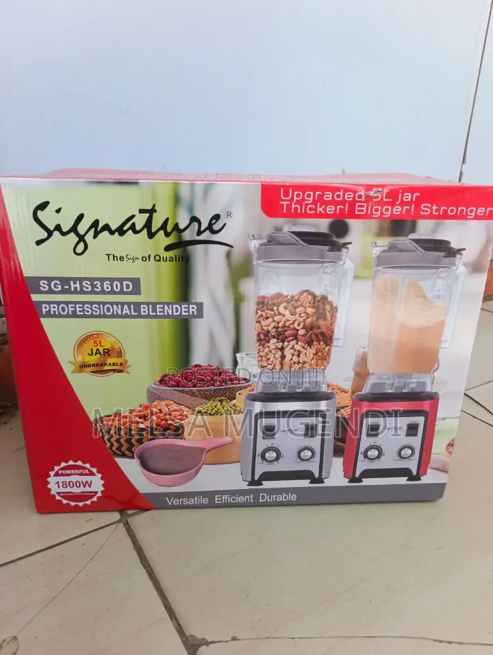 Powerful Signature Commercial Food Blender 5L