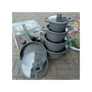 Bosch 11pc Cookware With Silicone Lid Covers